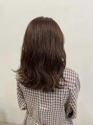 セミロング パーマ特化美容師 mikuのヘアスタイル