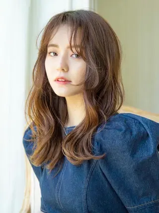 ミディアム 林 飛夕也のヘアスタイル