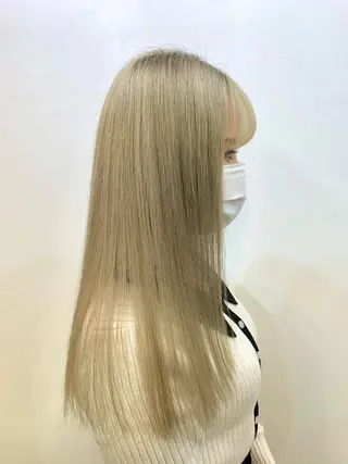 ロング カラー ヘアアレンジ 🎀暖色カラー🎀 ♡yurika♡のヘアスタイル