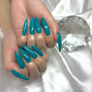 ネイル 中元 月のネイルデザイン