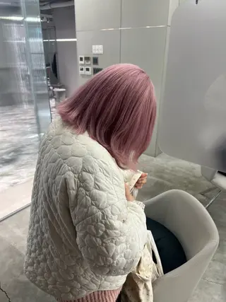 カラー GEM/ hinanaのヘアスタイル