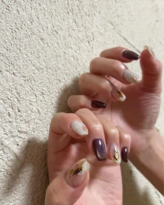 ネイル 𝑡𝑖𝑎𝑚𓂃 きむらゆきののネイルデザイン