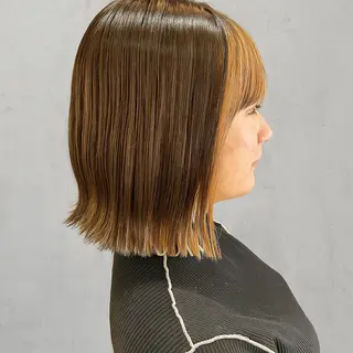 ショート カラー 【nui 茨木】 🫧清水優🫧のヘアスタイル