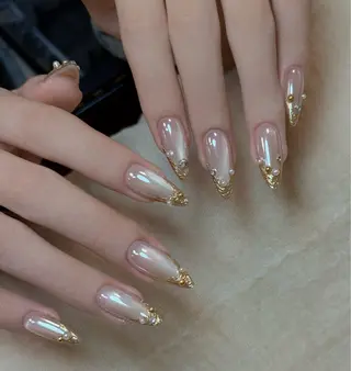 ネイル 長さだし専門 ありさのネイルデザイン