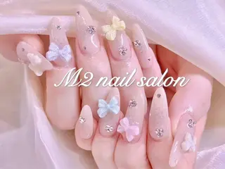 ネイル 長さだし専門店 M2　rikaのネイルデザイン