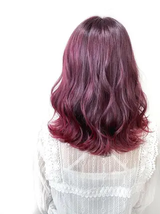 ミディアム GATE.所属・GATE. staffのヘアスタイル