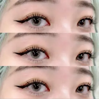 マツエク・マツパ 大阪福島韓国束感まつ げ Sayaka🤍のマツエク・マツパデザイン