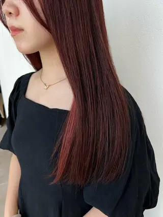 ミディアム カラー ✨髪質改善 縮毛矯正 艶髪 立川 コウキ✨のヘアスタイル