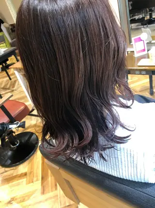 ミディアム カラー baton hair salon所属・✽透明感カラー ✽ 🍆那須ももこ🍑のヘアスタイル