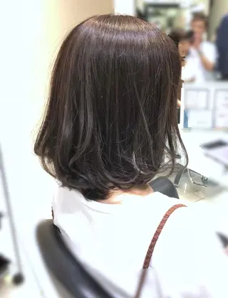 ミディアム カラー ✨髪質改善✨ 田西　基彦のヘアスタイル
