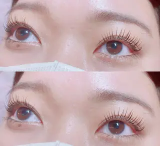 パーマ マツエク・マツパ ꔫShimizu Harukaのマツエク・マツパデザイン