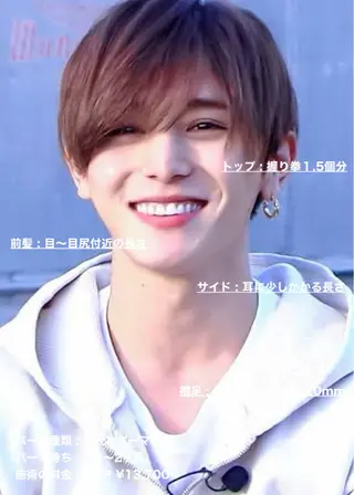 ショート パーマ メンズ masahiro 波巻きシャドウパーマのヘアスタイル