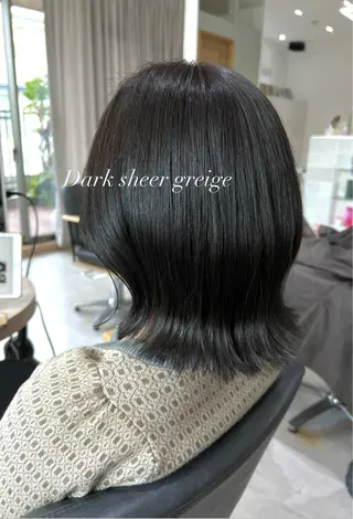 ショート カラー 透明感カラー🍃 レイヤースタイル✨葵のヘアスタイル