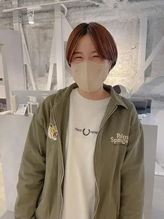 ショート カラー 川本 裕🌿のヘアスタイル