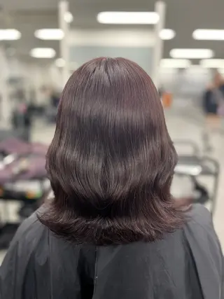 カラー ベージュ・ラベンダー カラー🎀りりのヘアスタイル