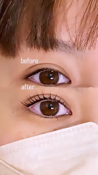 マツエク・マツパ 宮本 麻央🎀🪽 un eyelashのマツエク・マツパデザイン