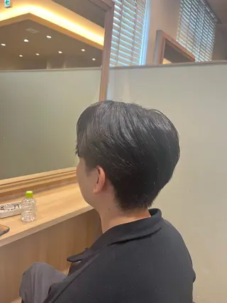 メンズ 暖色カラー/ メンズパーマつばきのヘアスタイル