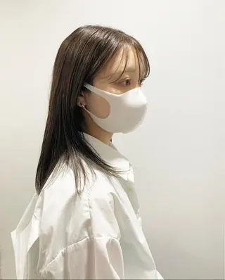 セミロング LOuNICA/銀座 RYUNOSUKEのヘアスタイル