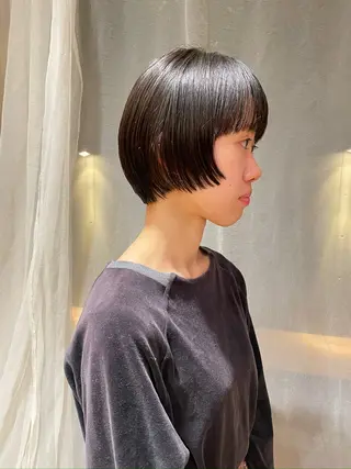 ショート ボブ/ショート 吉田竣のヘアスタイル