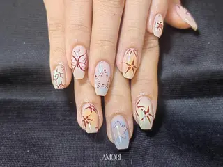 ネイル XIXI 🦁のネイルデザイン