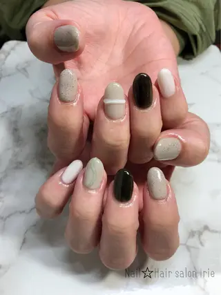 ネイル Hair salon Irie所属・與儀 知佳のネイルデザイン