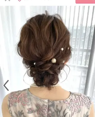 ロング ヘアアレンジ nb. nobayashiのマツエク・マツパデザイン