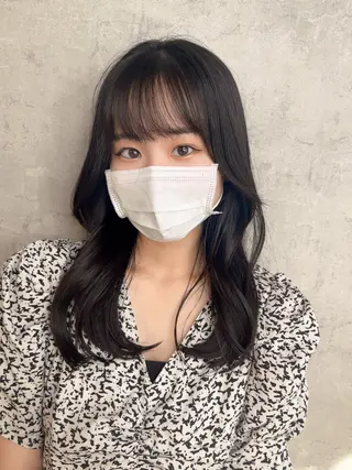 セミロング KAEDE🎀 ジャニオタ美容師のヘアスタイル