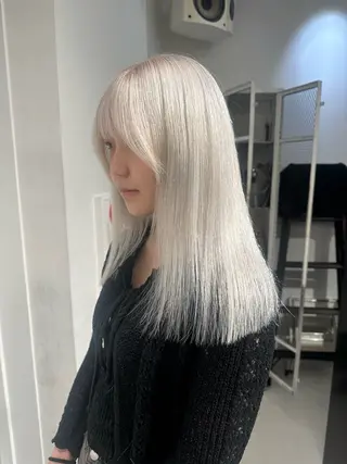 セミロング カラー レイヤーカット/艶髪 ✨💭KIRARIのヘアスタイル