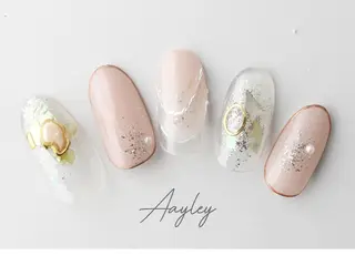 ショート カラー ネイル Aayley(アイリー)Salon所属・Aayley アイリ―サロンのネイルデザイン
