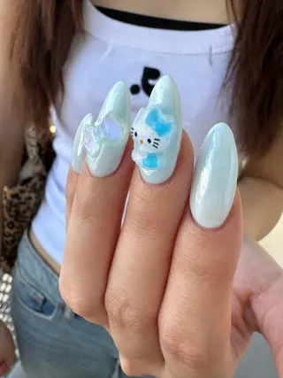 ネイル AOI✩⡱ y2kネイルのネイルデザイン