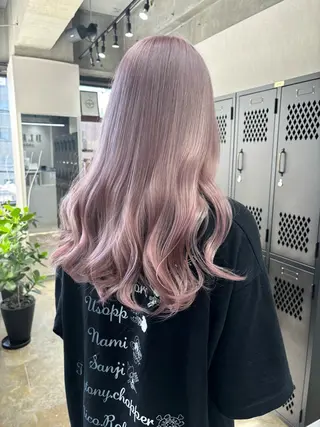 ロング カラー ブレンバイドット所属・ニュアンスカラー/ 🫧レミ(坊主)のヘアスタイル