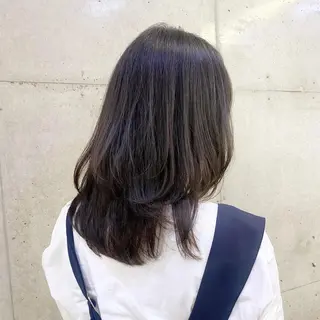 セミロング LIBERTY-A所属・カットモデル募集！ 遠山麻帆のヘアスタイル