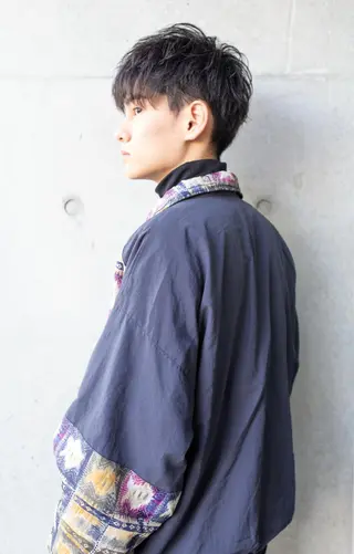 メンズ 森本裕/オーナー/ スパイラルパーマのヘアスタイル