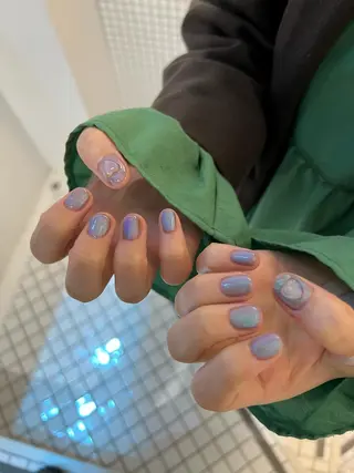 ネイル 【韓国ヘア・ネイル】 HINATA🍒のネイルデザイン