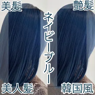セミロング 髪質改善カラー/店長 宮内秀峰のヘアスタイル