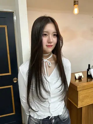 ロング NAGISA 🎀透明感カラー🎀のヘアスタイル