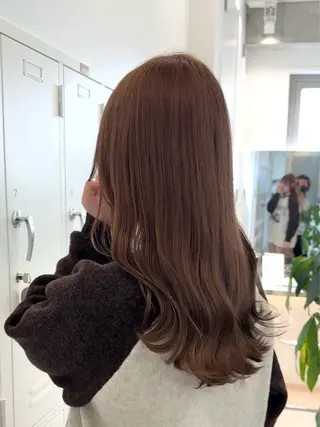 ロング カラー 酒井 竜也のヘアスタイル