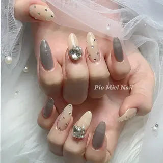 ネイル HANA 長さだしのネイルデザイン