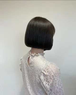 ミディアム 梅山 美侑のヘアスタイル