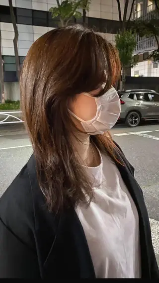 ミディアム 🍀デザインカラー 🍀齋藤　翔龍のヘアスタイル