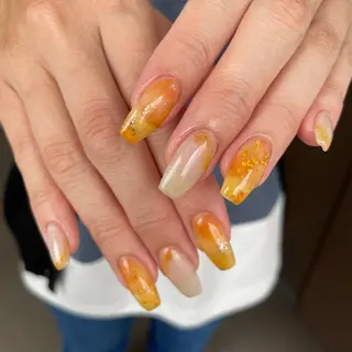 ネイル カメレオン京橋🌻 草葉由佳のネイルデザイン