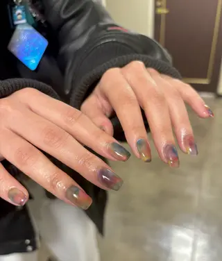 ネイル Aurora eyelash &nail salonアメ村店所属・YUKI nailistのネイルデザイン