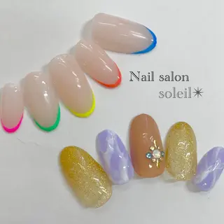 ネイル 粟津 美紀のネイルデザイン