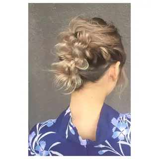 ヘアアレンジ 佐藤 奈佳子 サトウ ナカコのヘアスタイル