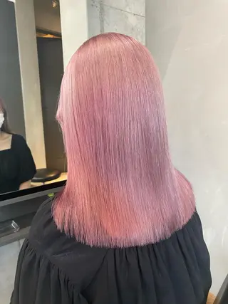 カラー レイヤー/柔色 カラー/SAkiのヘアスタイル