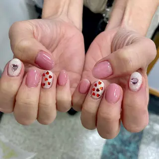 ネイル LUNI（シェアサロンHeartSpace内）所属・LUNI 久屋大通 ˚✧₊⁎/ yuriのネイルデザイン