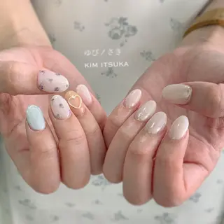 ネイル ゆびノさき茨木店 ニュアンス/アートのネイルデザイン