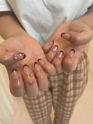 ネイル 束感まつ毛/ネイル/ LED♥KIRARAのマツエク・マツパデザイン