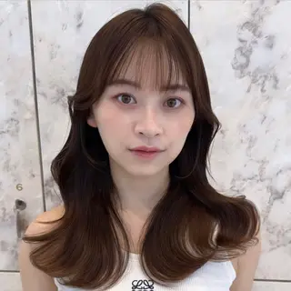 ロング カラー 新宿/韓国ヘア kurea🪽♡のヘアスタイル