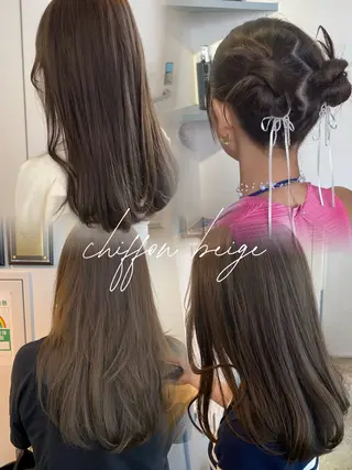 カラー eclart ayaのヘアスタイル